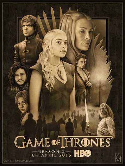 Game of Thrones 2015 S05 Complete Dual Audio Hindi ORG 1080p 720p 480p