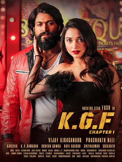 KGF: Chapter 1 2018 Dual Audio Hindi ORG 1080p 720p 480p BluRay x264 ESubs