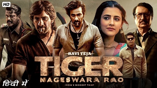 Tiger Nageswara Rao (2023) Hindi (Cleaned) 1080p | 720p | 480p HDRip x264 AAC – 3.1 GB | 1.3 GB | 500 MB