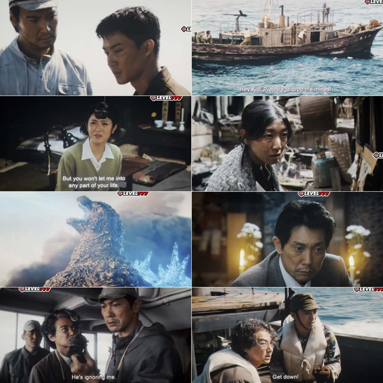 Godzilla Minus One (2023) Hindi (HQ Dubbed) Full Movie HQCam screenshot