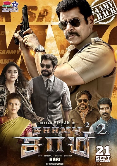 Saamy 2 Full Movie (2018) 720p | 480p WEB-HDRip [Hindi – Tamil] Download