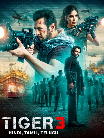 Tiger 3 Full Movie 2023 Hindi 1080p 720p HEVC WEB-HDRip 2.2GB | 1.2GB